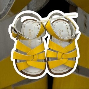 Salt Water Sandals by Hoy - Sunny Yellow Kids Sandals